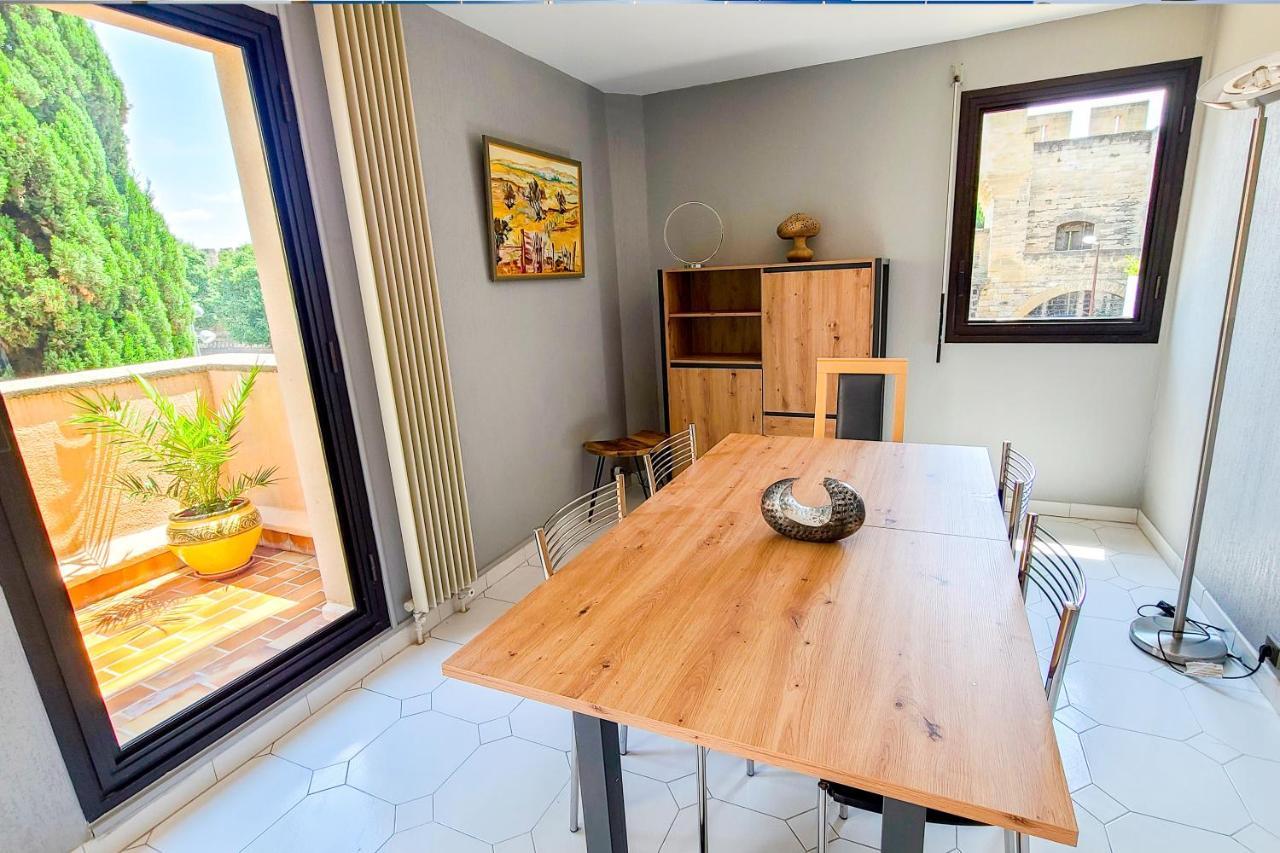Regard Sur Les Remparts - Terrasse & Parking Apartment Avignon Ngoại thất bức ảnh